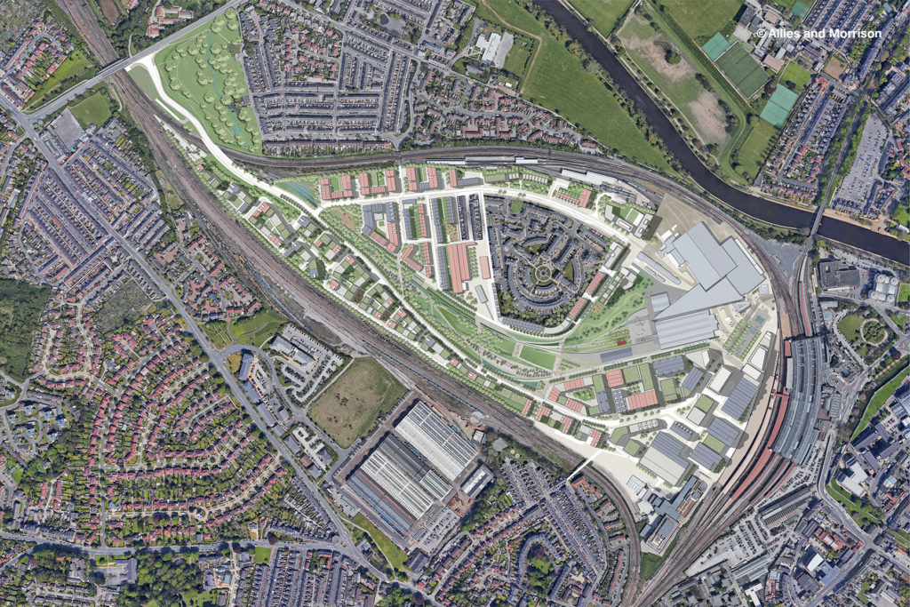 Print York Central Concept Masterplan