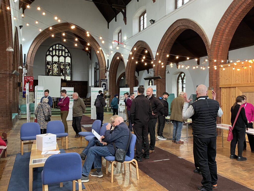 York Central March Public engagement Event at St Barnabas Church