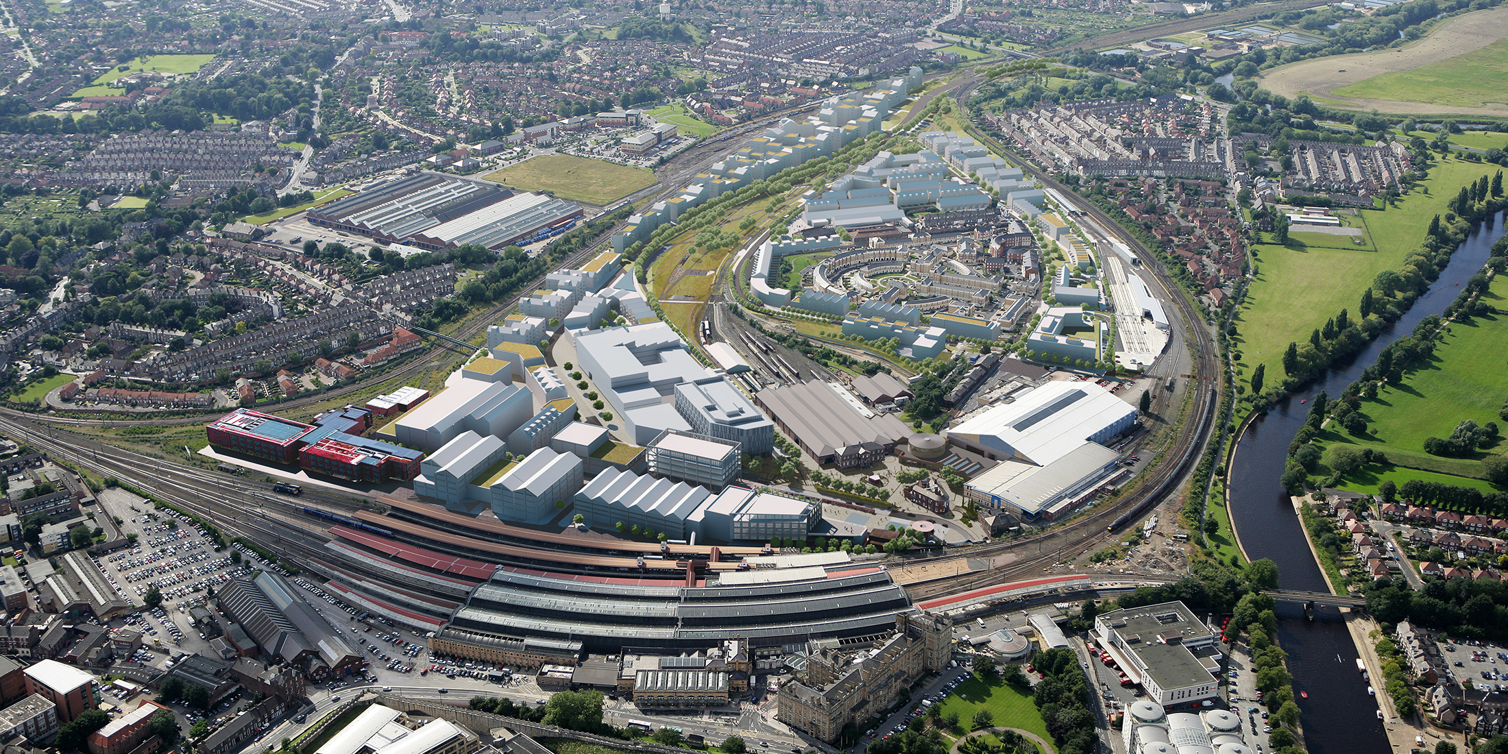 York Central Aerial Visual Aerial Visual