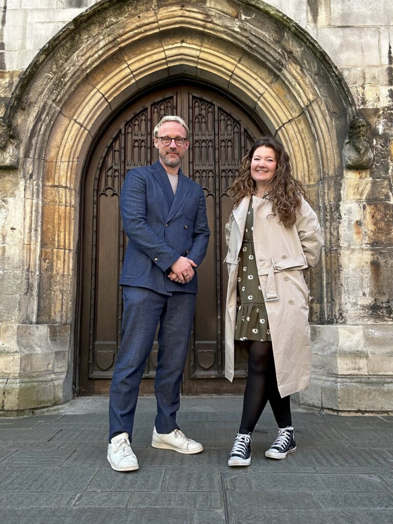 Rob Wolfe and Holly Ostenk from CHY Consultancy