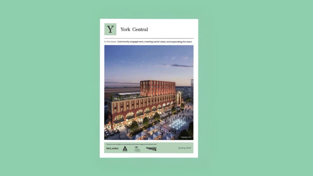 York Central Newsletter Front Cover Spring 2025