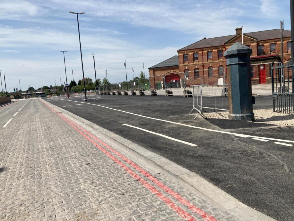 New round layout at York Central